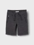 Name it GLIDELÅSLOMME SWEATSHORTS, Asphalt, highres - 13190443_Asphalt_003.jpg