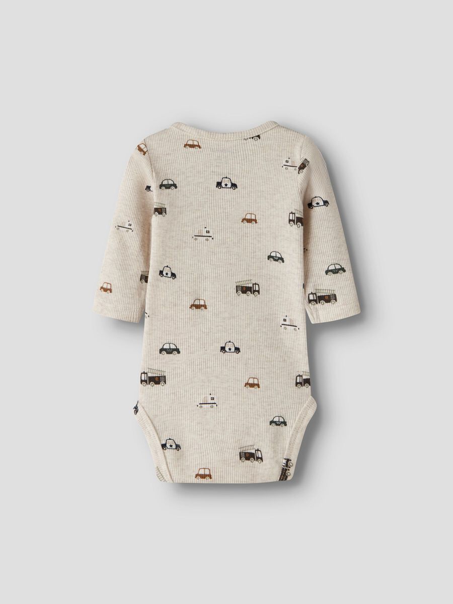 Product carousel image - LANGÆRMET BODYSTOCKING, Peyote Melange | 2