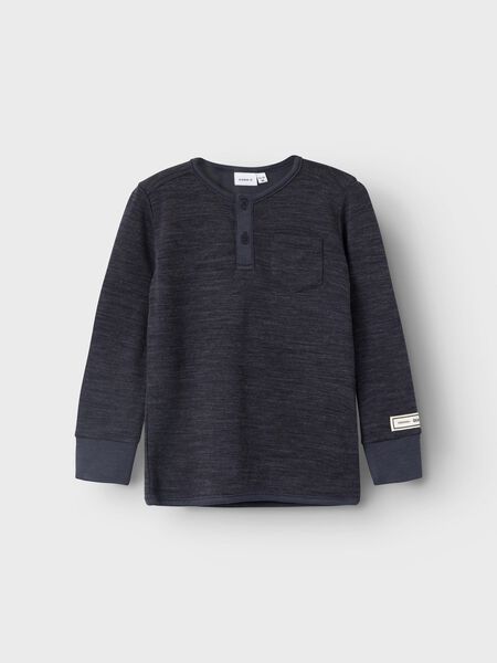 Name it REGULAR FIT LONG SLEEVED TOP, Blue Graphite, highres - 13214839_BlueGraphite_003.jpg