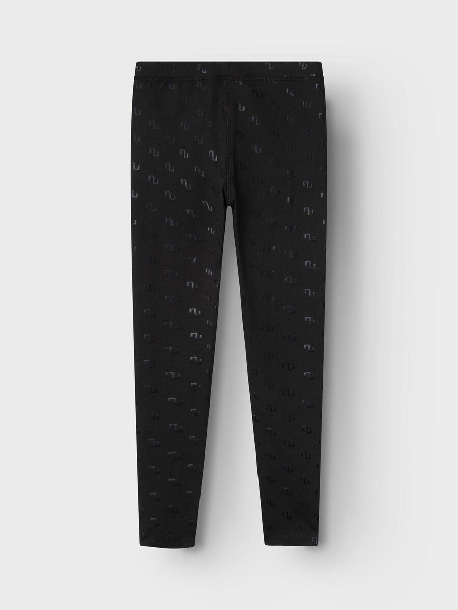 name it REGULAR FIT LEGGINGS, Black, highres - 13234084_Black_002.jpg
