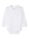 Name it POLOSHIRT ROMPER, Bright White, highres - 13176235_BrightWhite_001.jpg