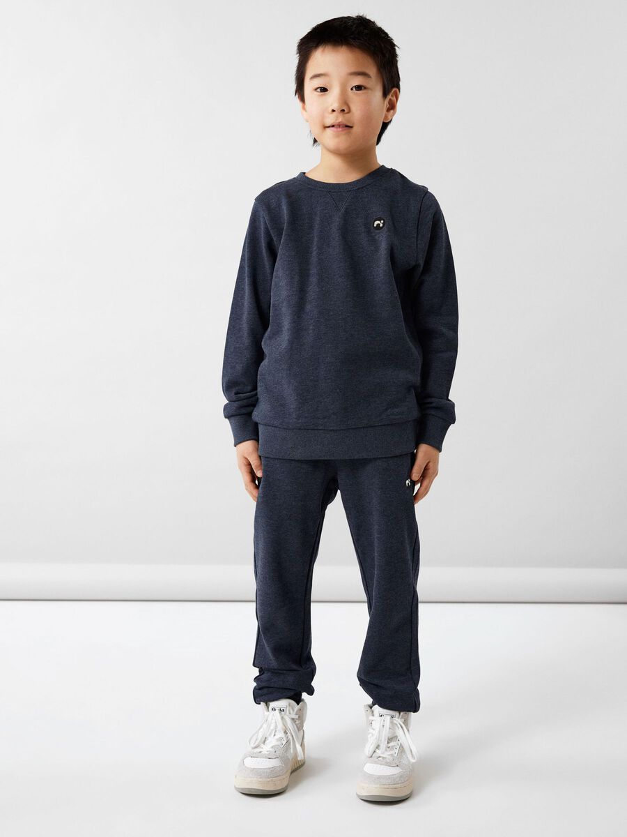 name it REGULAR FIT SWEATPANTS, Dark Sapphire, highres - 13220322_DarkSapphire_007.jpg