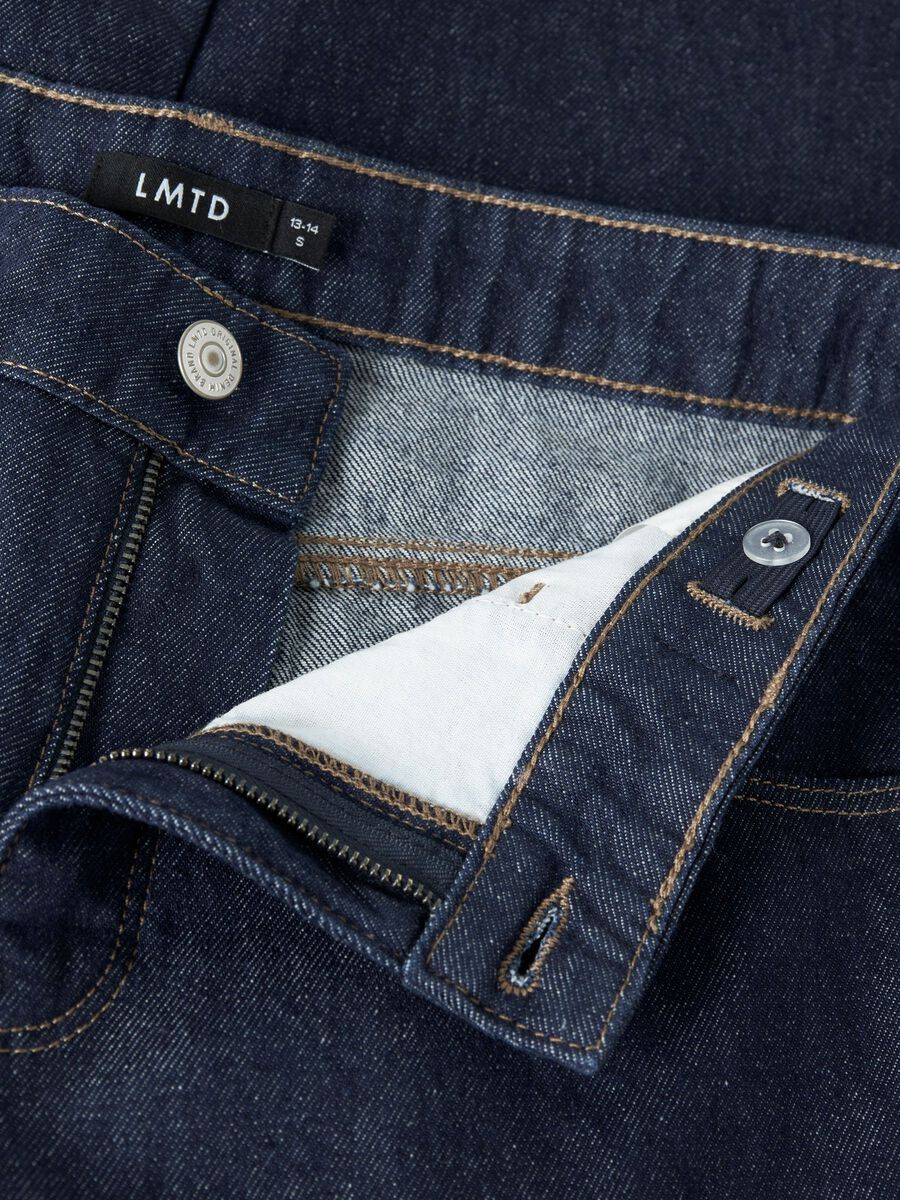 Carousel image - CORTE HOLGADO JEANS, Dark Blue Denim | 5
