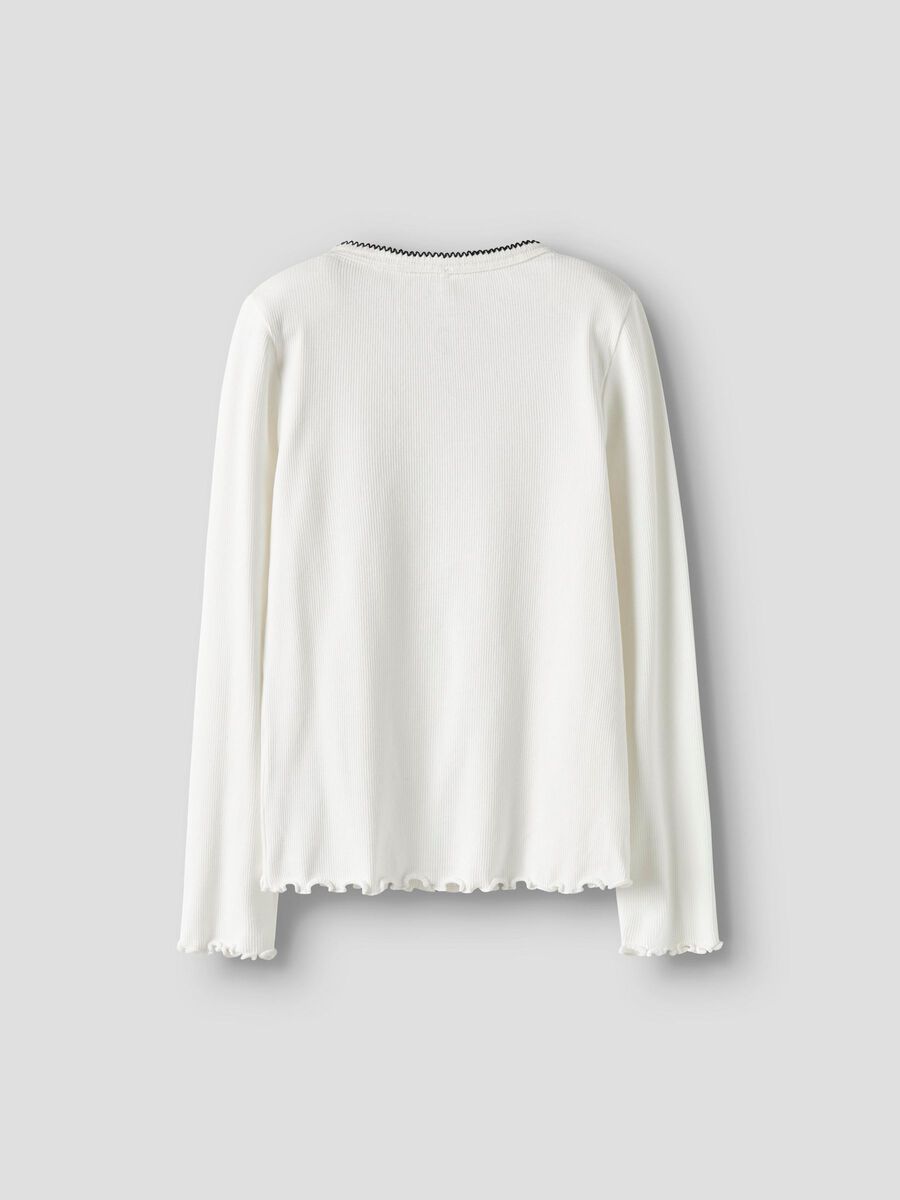 Product carousel image - ORGANIC COTTON CARDIGAN, Cloud Dancer | 2