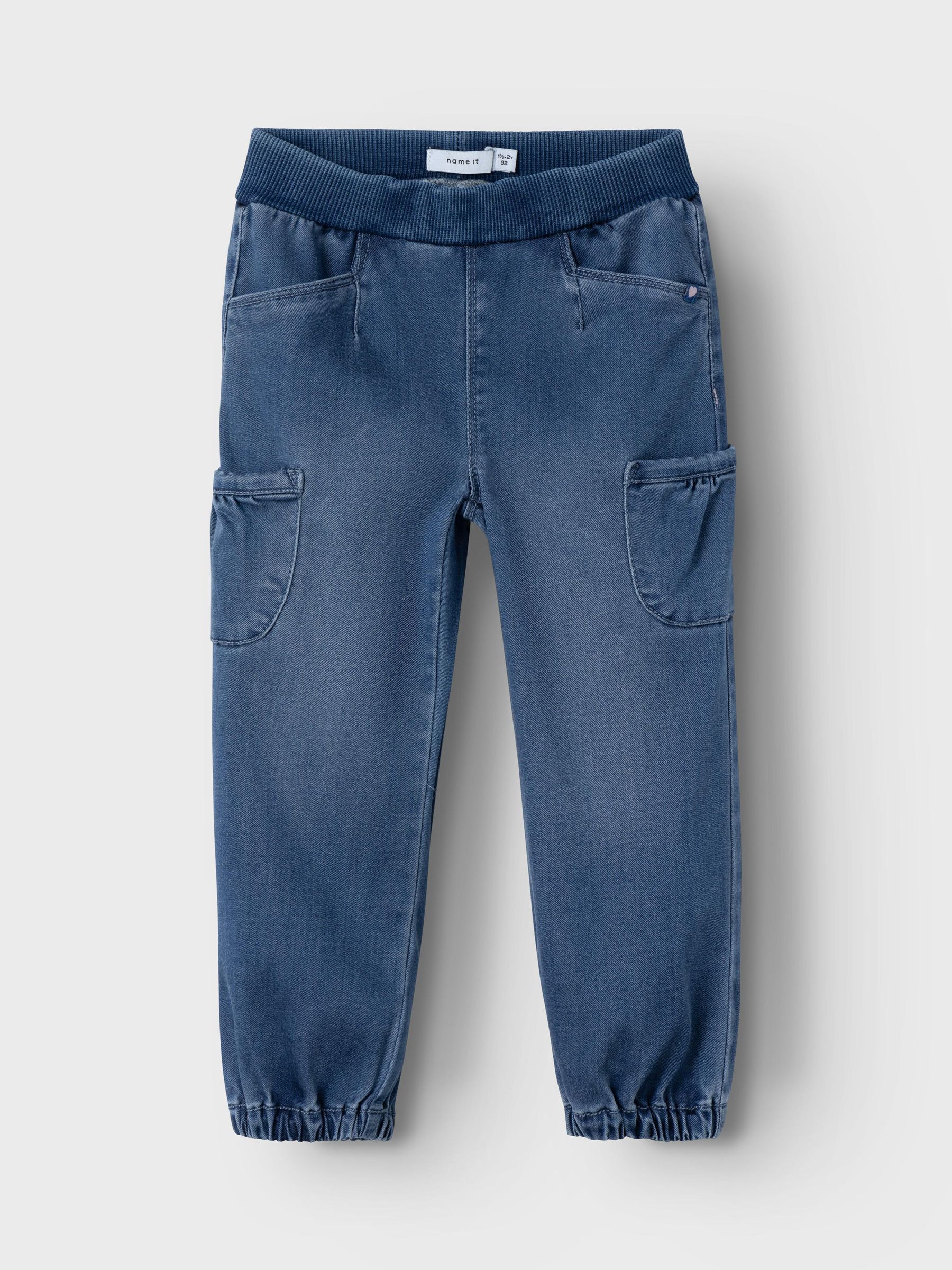 REGULAR FIT CARGO JEANS