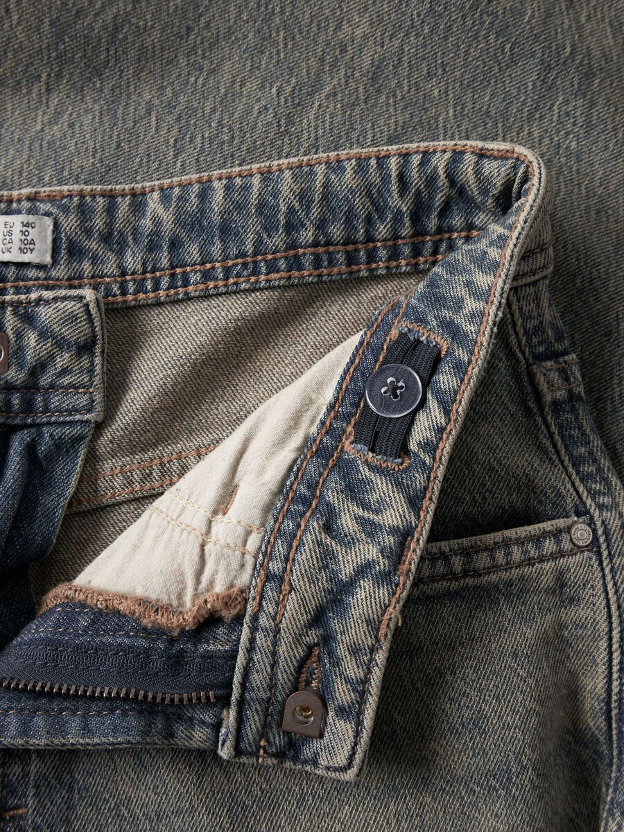 Carousel image 5 SKATER FIT JEANS, Vintage Medium Blue Denim