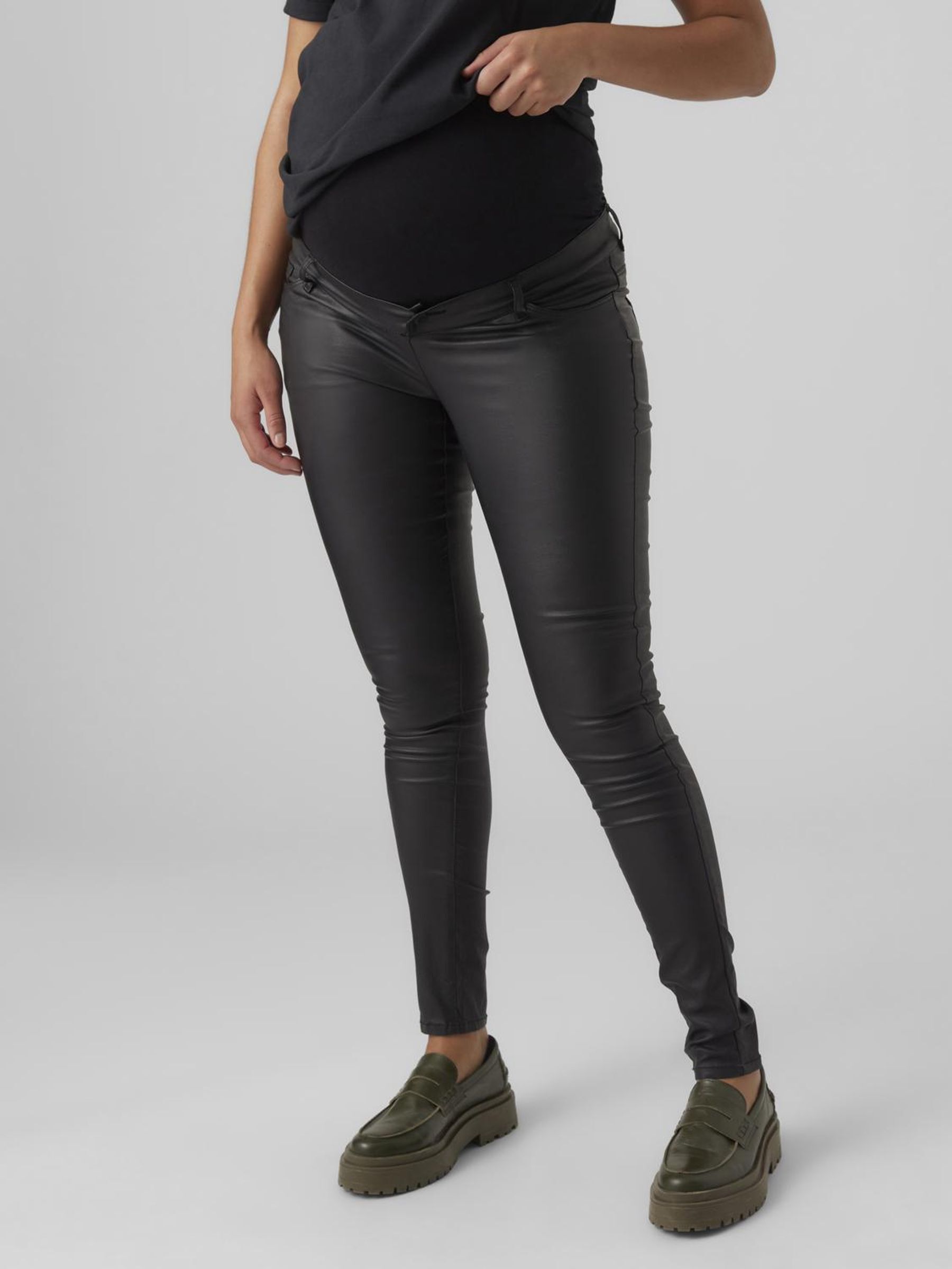 Leather trousers maternity store