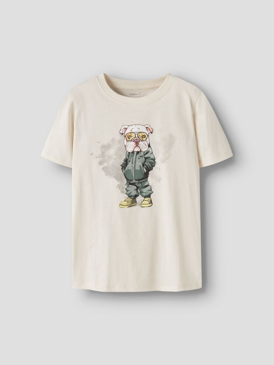 Carousel image 1 ORGANIC COTTON TOP, Antique White