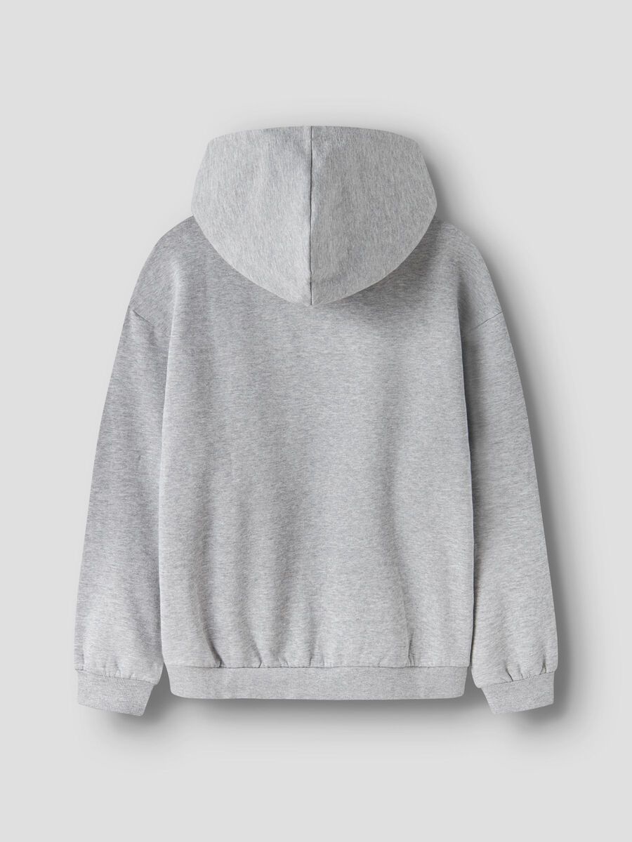 Product carousel image - OVERSIZE FIT HOODIE, Grey Melange | 2