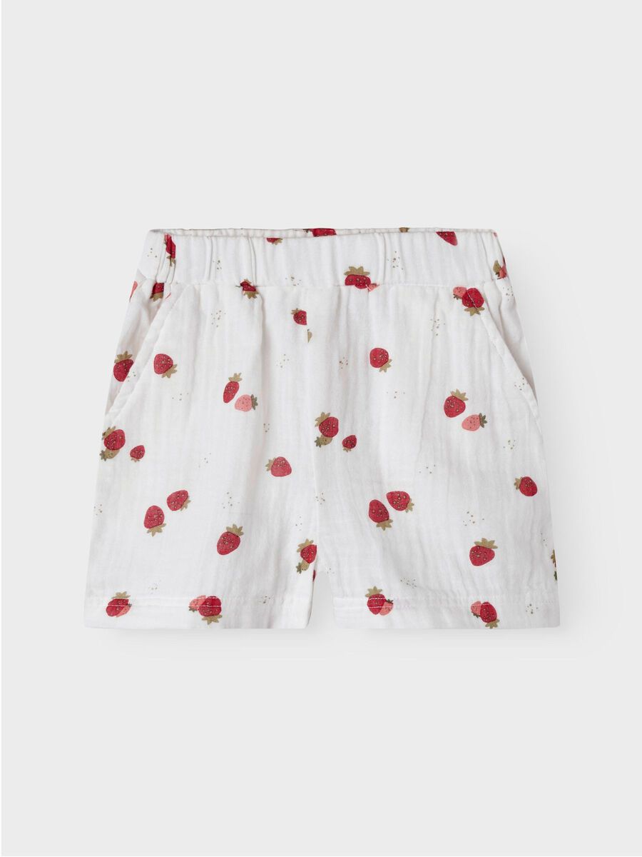 name it REGULAR FIT SHORTS, White Alyssum, highres - 13247453_WhiteAlyssum_003.jpg