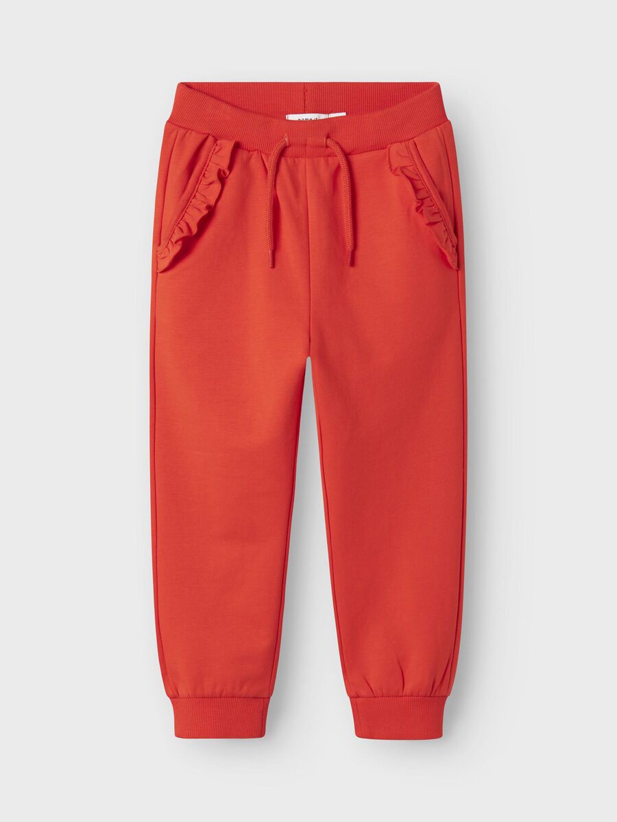 name it REGULAR FIT SWEAT PANTS, Grenadine, highres - 13238040_Grenadine_003.jpg