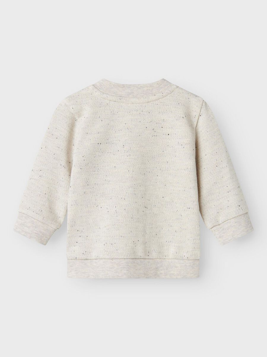 name it ORGANIC COTTON SWEATSHIRT, Peyote Melange, highres - 13240910_PeyoteMelange_002.jpg