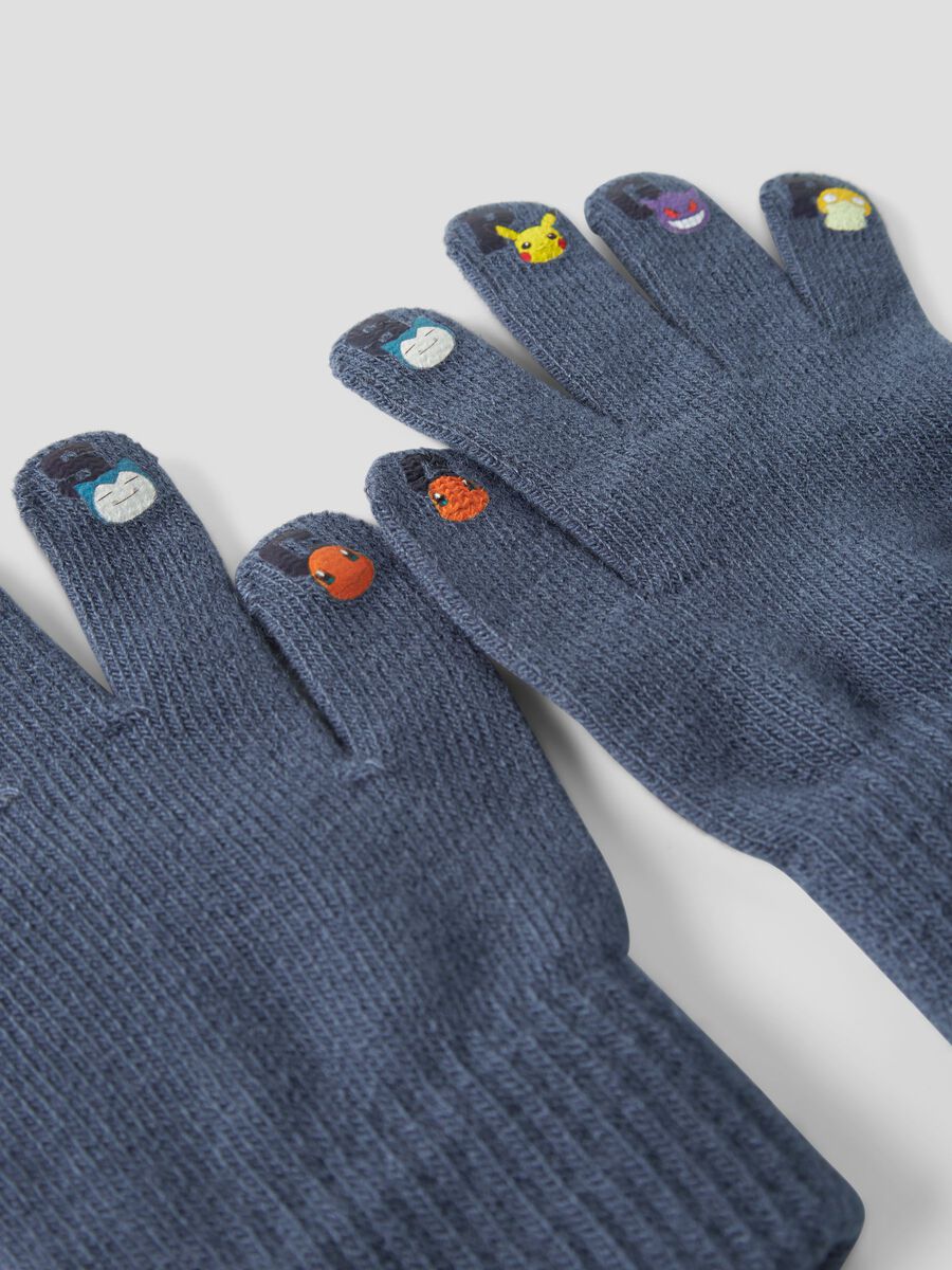 Carousel image - POK&Eacute;MON GANTS, Vintage Indigo | 2