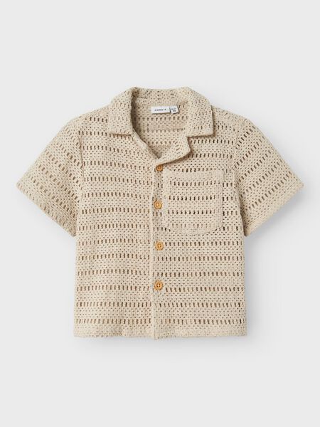name it ORGANIC COTTON SHIRT, Peyote, highres - 13242322_Peyote_003.jpg