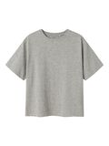 name it EN COTON BIOLOGIQUE T-SHIRT, Grey Melange, highres - 13240655_GreyMelange_001.jpg