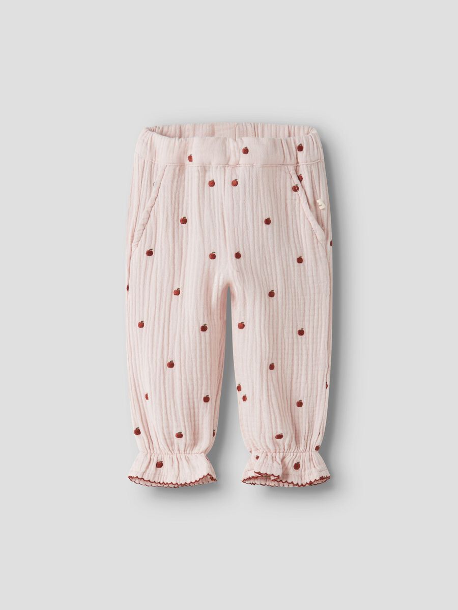 Product carousel image - BIOBAUMWOLL HOSE, Hushed Violet | 1