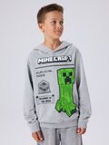 Product image thumbnail 1 MINECRAFT HOODIE SWEATSHIRT, Grey Melange