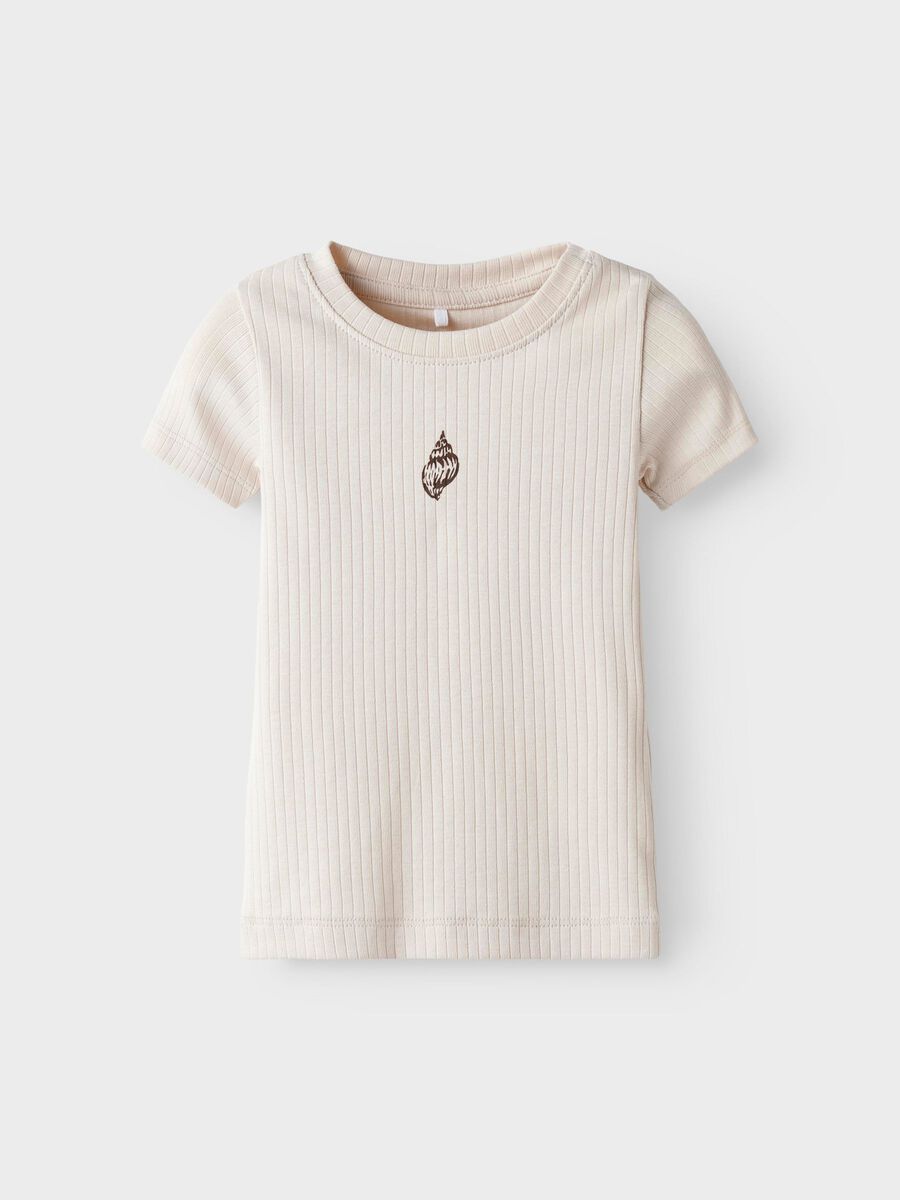 name it SLIM FIT -MALLINEN T-PAITA, Sandshell, highres - 13251117_Sandshell_003.jpg