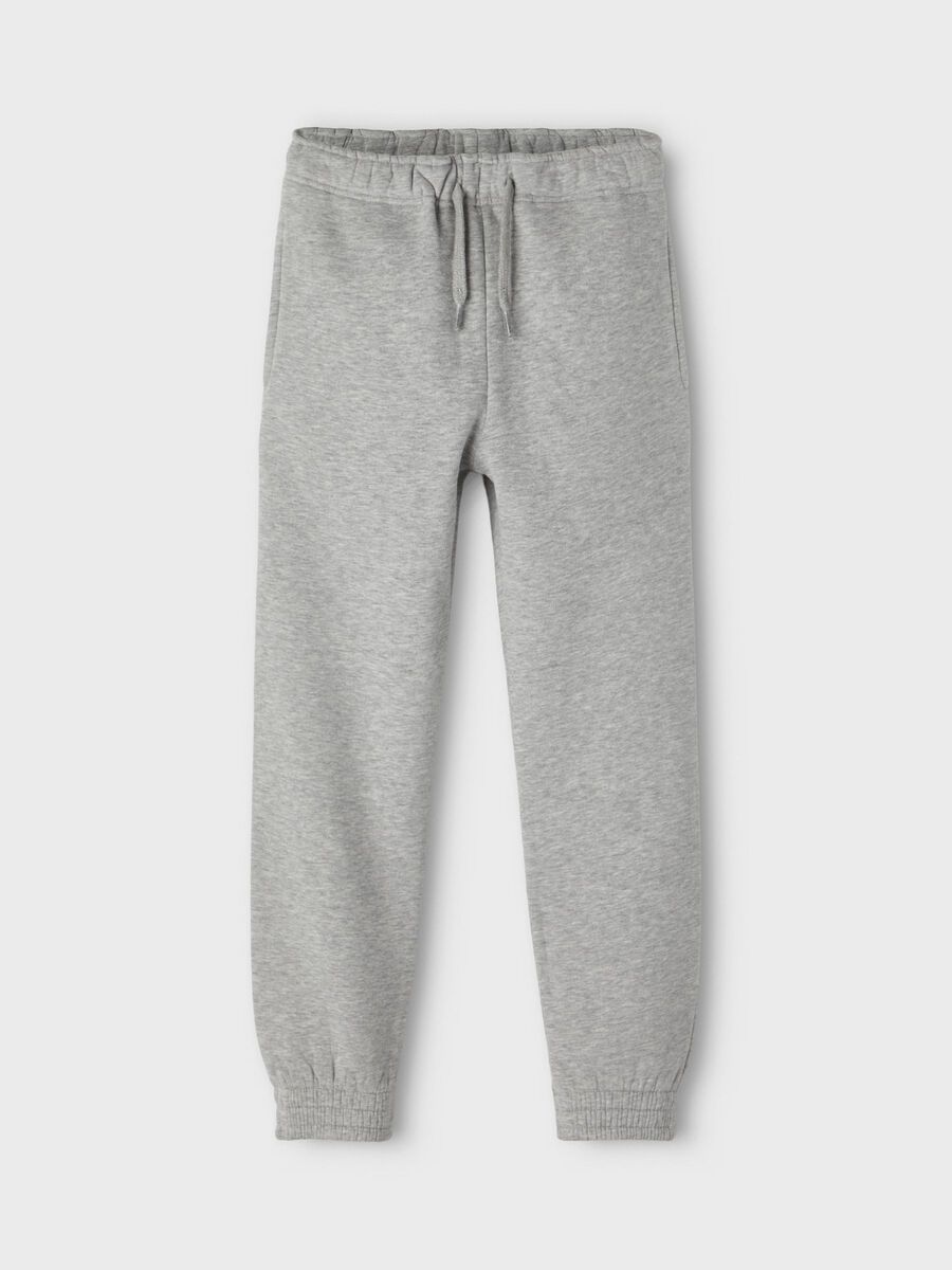 Name it EFFEN GEKLEURD SWEATPANTS, Grey Melange, highres - 13197355_GreyMelange_003.jpg