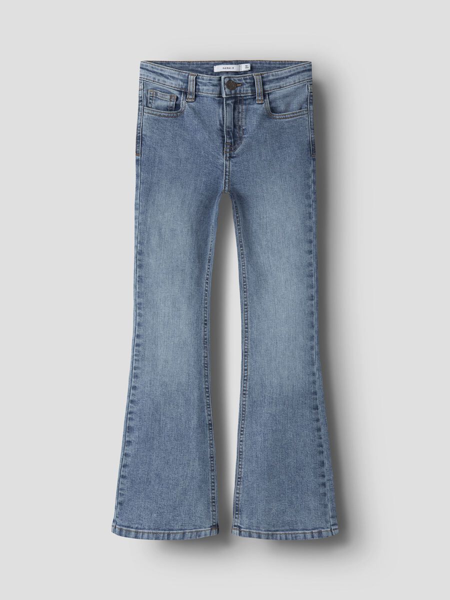 Carousel image 1 BOOTCUT JEANS, Medium Blue Denim