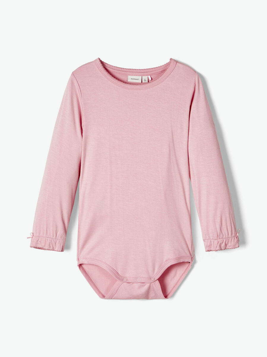 Carousel image - VISCOSE ROMPER, Pink Nectar | 1