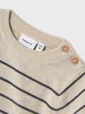 name it ORGANIC COTTON KNITTED CARDIGAN, Peyote Melange, highres - 13242262_PeyoteMelange_005.jpg