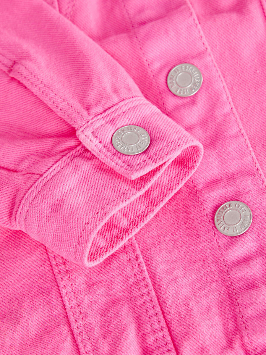 Name it TWILLWEB BAUMWOLL JACKE, Knockout Pink, highres - 13177898_KnockoutPink_007.jpg