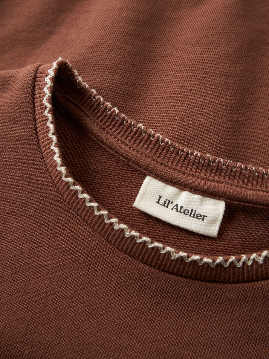 Carousel image 3 COTON BIOLOGIQUE SWEAT-SHIRT, Maple Syrup