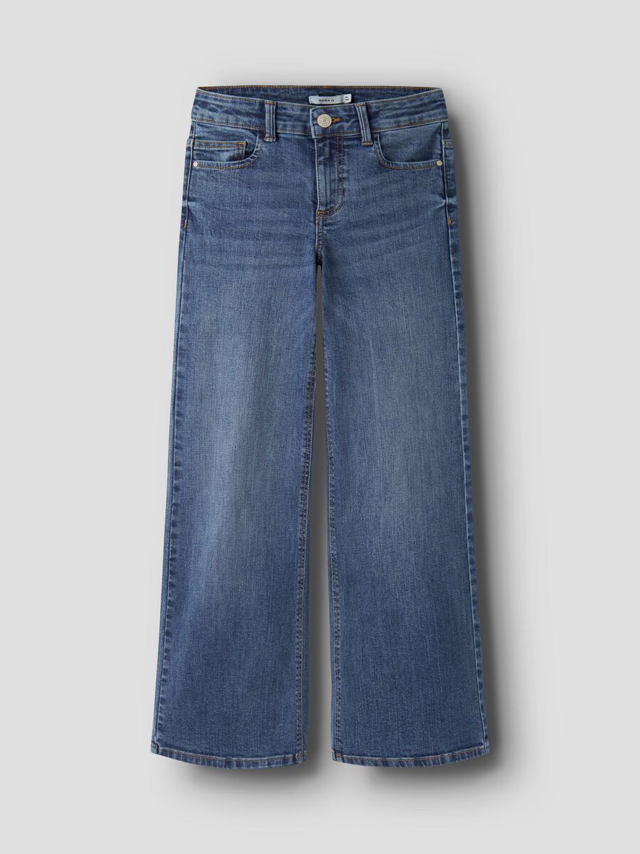 Carousel image 1 EXTRA WIDE FIT JEANS, Medium Blue Denim