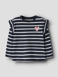 Product image thumbnail - REGULAR FIT LONG SLEEVED TOP, Dark Sapphire | 1