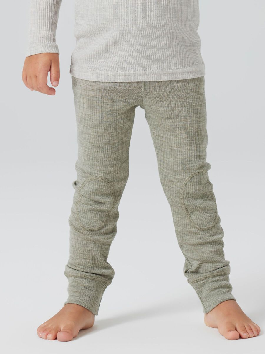 Carousel image 3 MERINOULD LEGGINGS, Mulled Basil