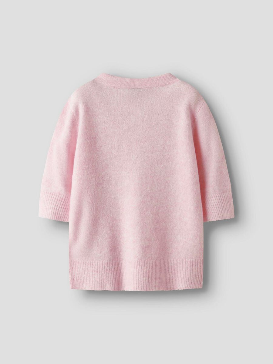 name it SHORT SLEEVED KNITTED CARDIGAN, Pink Tulle, highres - 13248854_PinkTulle_002.jpg