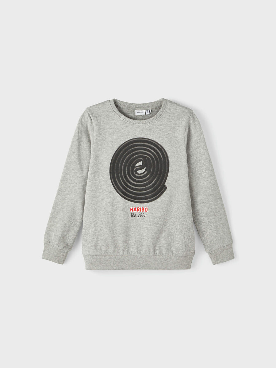 Name it HARIBO SWEATSHIRT, Grey Melange, highres - 13212583_GreyMelange_003.jpg