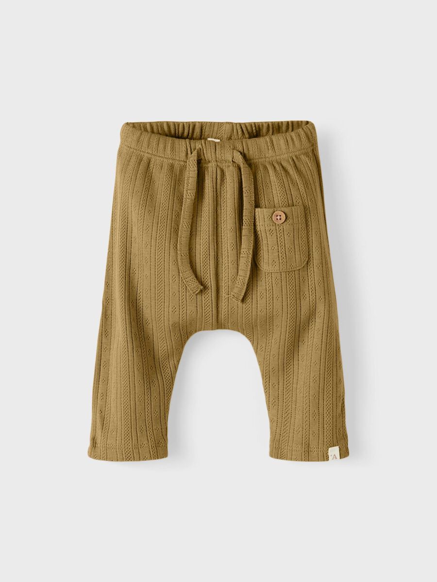 Carousel image - LOOSE FIT TROUSERS, Bronze Mist | 1