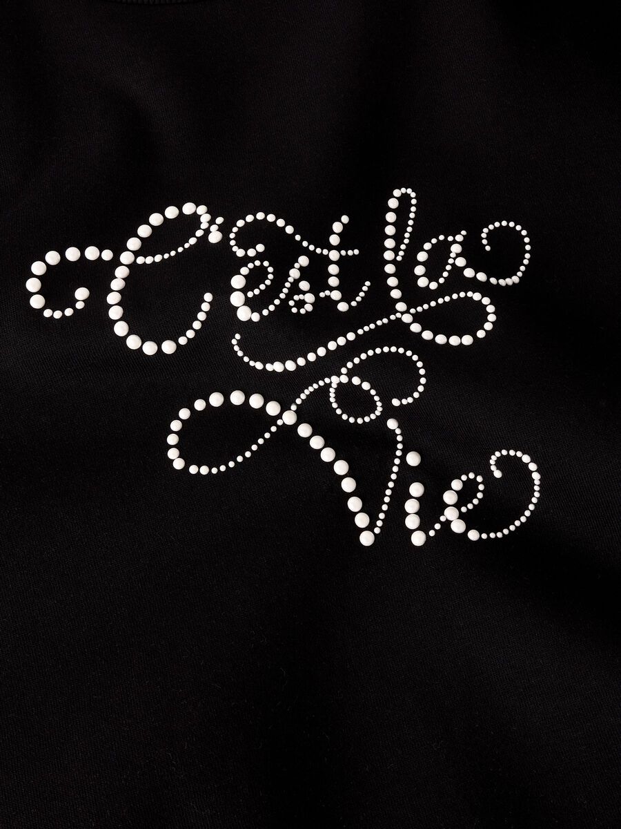 Carousel image - REGULAR FIT SWEATSHIRT, Black | 3