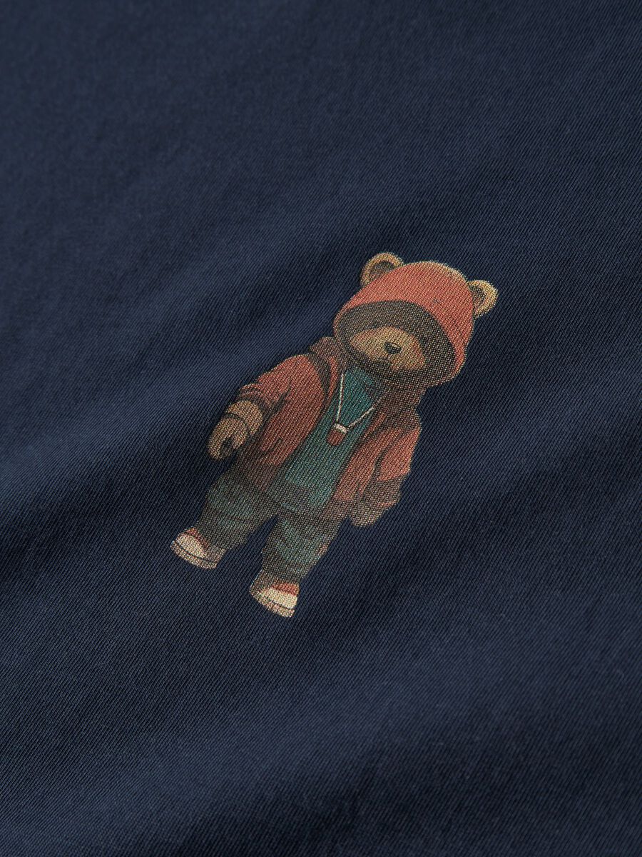 Carousel image - ORGANIC COTTON T-SHIRT, Navy Blazer | 3