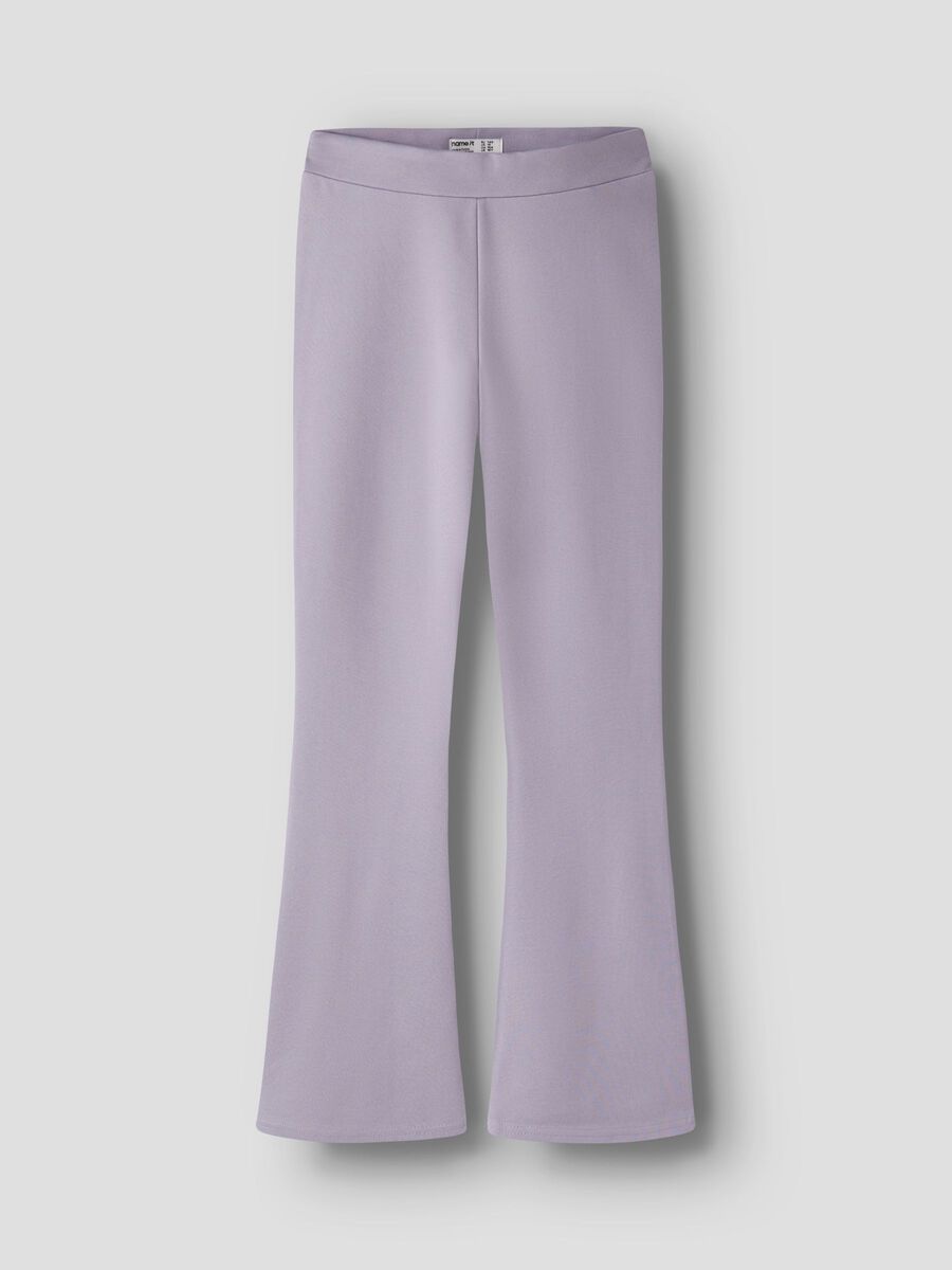 Product carousel image - VISCOSE - BOOTCUT PANTALON, Lavender Gray | 1
