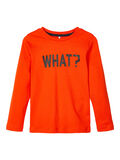 Name it T-SHIRT  Z DŁUGIM RĘKAWEM, Tangerine Tango, highres - 13171183_TangerineTango_001.jpg