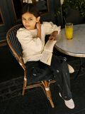 Product image thumbnail - REGULAR FIT TOP, Antique White | 3