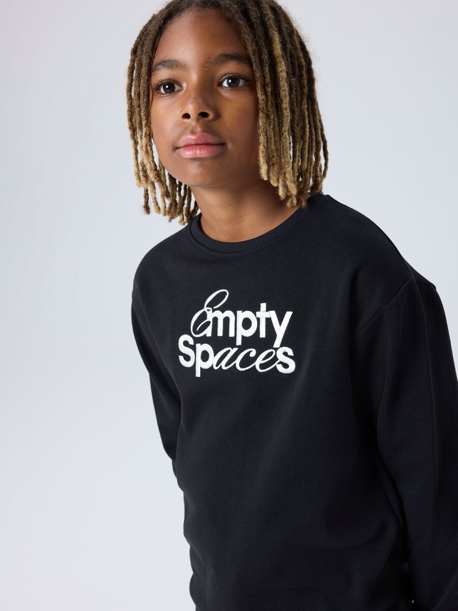Product carousel image 1 REGULAR FIT SWEATSHIRT, Black