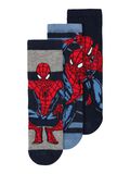 name it 3 PACK SPIDERMAN SOCKS, Coronet Blue, highres - 13231940_CoronetBlue_1145932_001.jpg