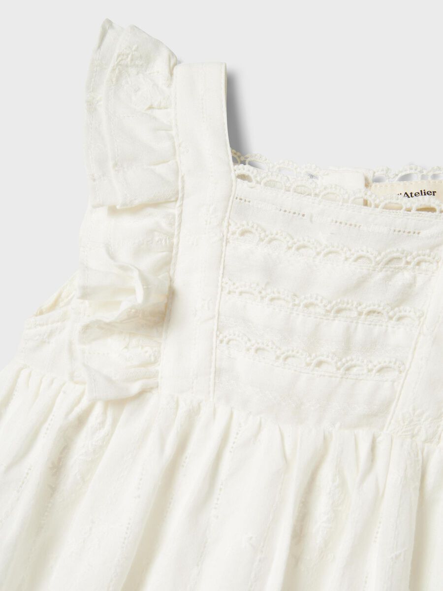 Name it ORGANIC COTTON DRESS, Coconut Milk, highres - 13243448_CoconutMilk_005.jpg