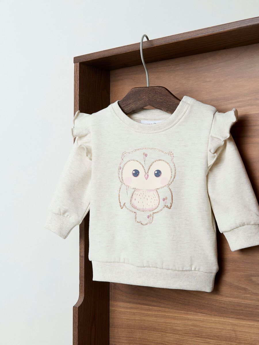 Product carousel image 1 ICECREAM SWEATSHIRT, Peyote Melange