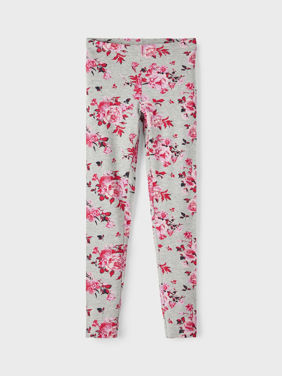 Name it REGULAR FIT LEGGINGS, Grey Melange, highres - 13206662_GreyMelange_003.jpg