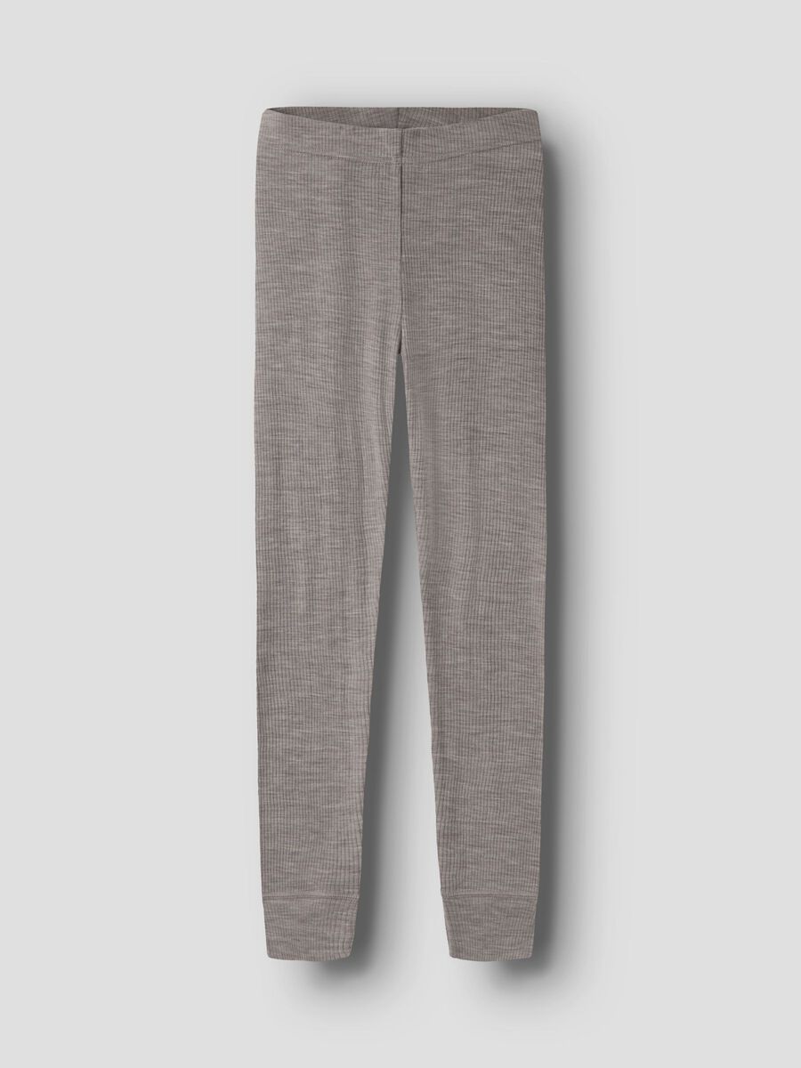 Carousel image 1 MERINO WOOL LEGGINGS, Satellite
