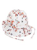 Name it FLORAL PRINTED SUMMER HAT, Bright White, highres - 13190027_BrightWhite_001.jpg