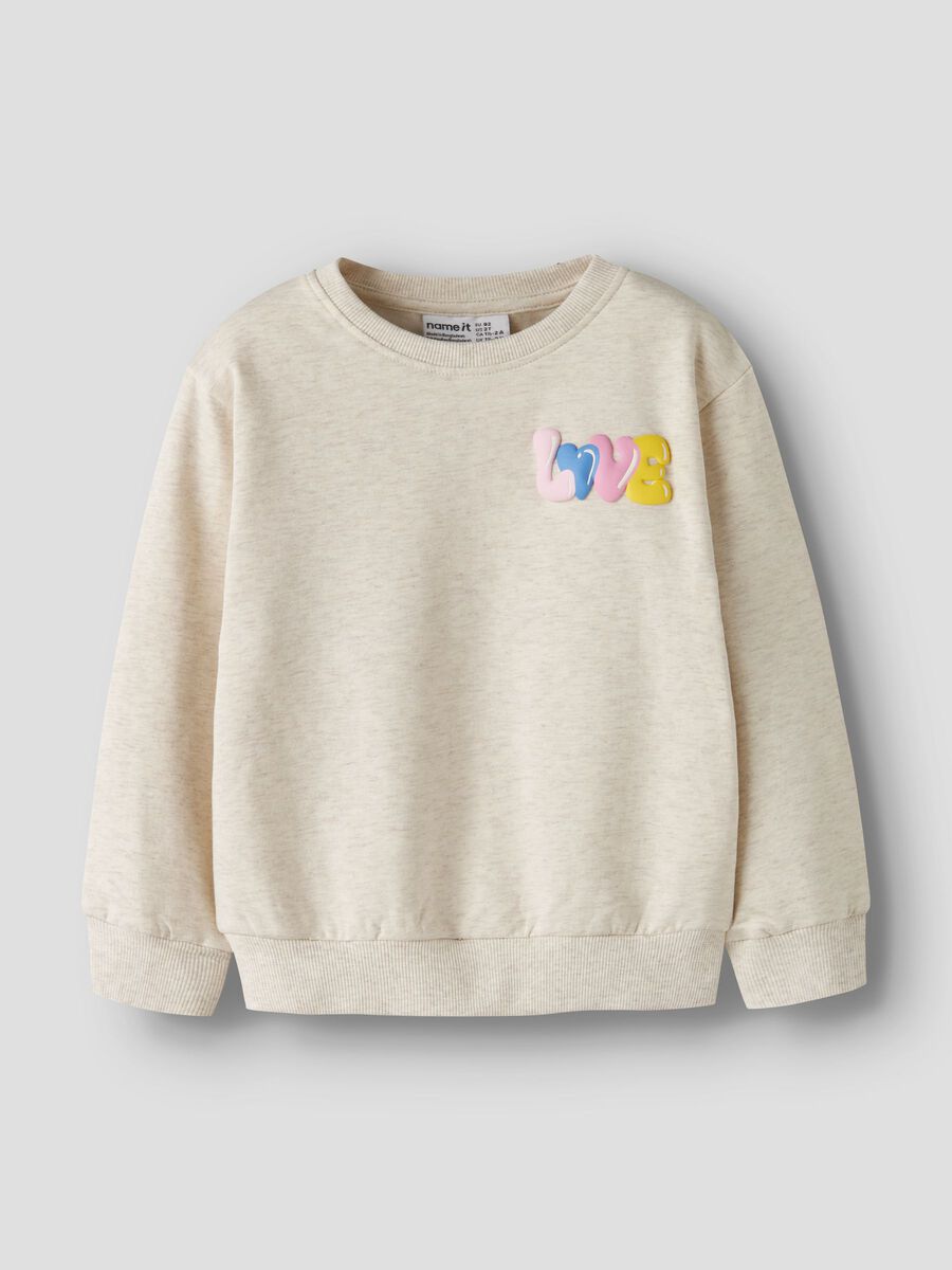 Product carousel image 2 REGULAR FIT SWEATSHIRT, Peyote Melange