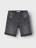 Product image thumbnail - REGULAR FIT DENIM SHORTS, Dark Grey Denim | 1
