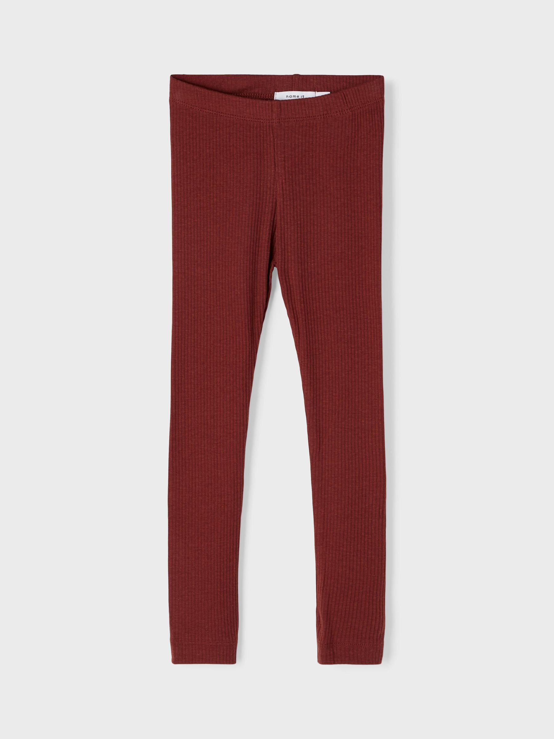RIB LEGGINGS (Red) from name it mini 