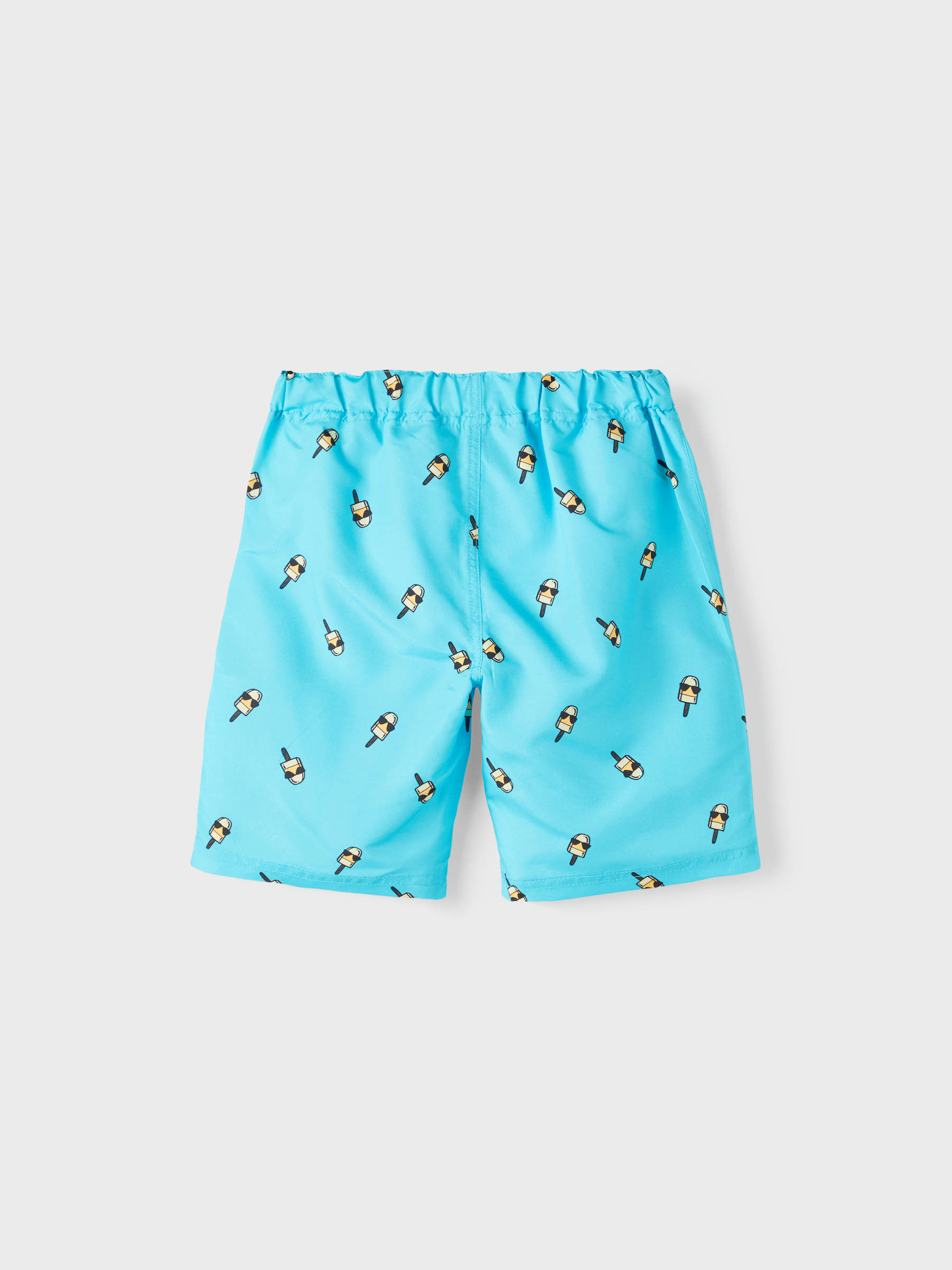 ALL OVER PRINT SWIM SHORTS (Blue) from 